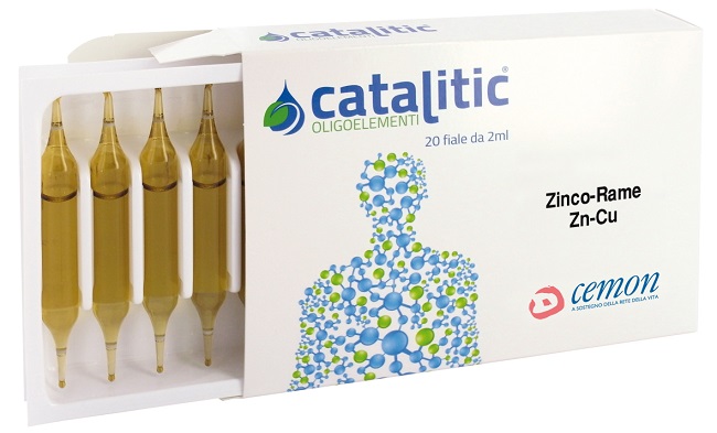 CATALITIC OLIGOELEMENTI ZINCO RAME ZN-CU 20 FIALE 2 ML - Magnumfarma.it
