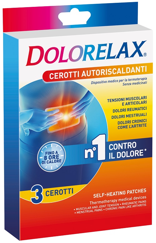 DOLORELAX CEROTTO EFFETTO CALDO 3 PEZZI - Magnumfarma.it