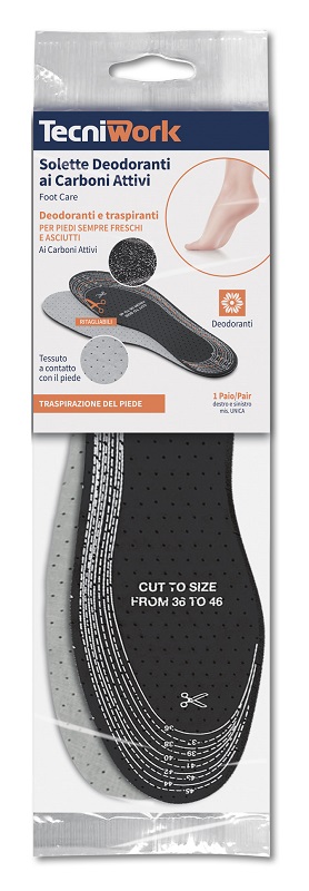 SOLETTE DEODORANTI AI CARBONI ATTIVI 1 PAIO - Magnumfarma.it