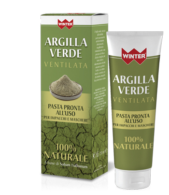 WINTER ARGILLA VERDE VENTILATA PRONTA ALL'USO 250 ML - Magnumfarma.it