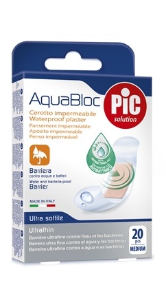 CEROTTO PIC AQUABLOC 19X72MM ANTIBATTERICO 20 PEZZI - Magnumfarma.it