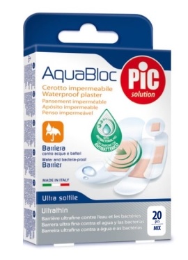 CEROTTO PIC AQUABLOC MIX ANTIBATTERICO 20 PEZZI - Magnumfarma.it