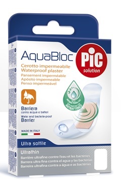 CEROTTO PIC AQUABLOC 5X7 STERILE ANTIBATTERICO 5 PEZZI - Magnumfarma.it