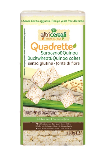ALTRICEREALI QUADRETTE SARACENO E QUINOA BIO 130 G - Magnumfarma.it