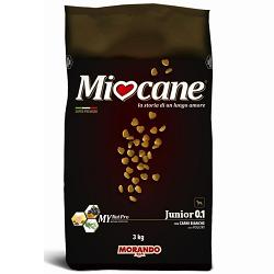 MIOCANE JUNIOR 0,1 CARNI BIANCHE 3 KG - Magnumfarma.it