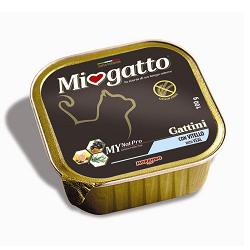MIOGATTO GATTINI VITELLO GRAIN FREE 100 G - Magnumfarma.it