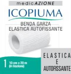 ICOPIUMA BENDA GARZA ELASTICA AUTOFISSANTE CM 10X20 MT - Magnumfarma.it