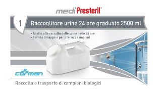 CONTENITORE URINA 24 ORE MEDIPRESTERIL - Magnumfarma.it
