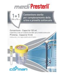 CONTENITORE URINA + PROVETTA MEDIPRESTERIL - Magnumfarma.it