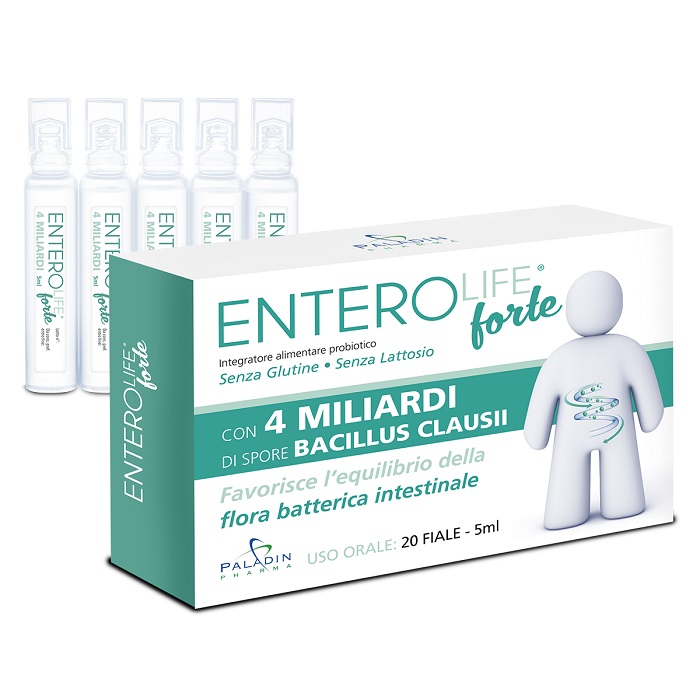 ENTEROLIFE FORTE 4 MILIARDI 20 FIALE DA 5 ML - Magnumfarma.it