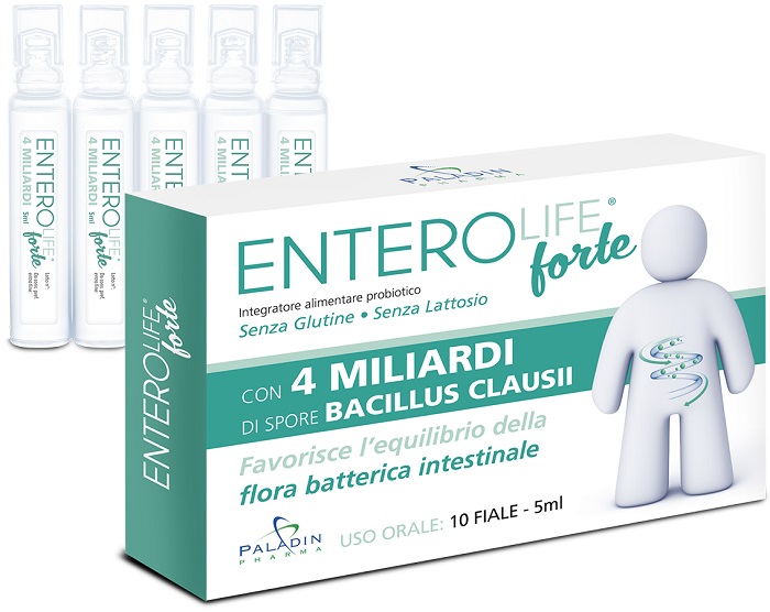 ENTEROLIFE FORTE 4 MILIARDI 10 FIALE DA 5 ML - Magnumfarma.it