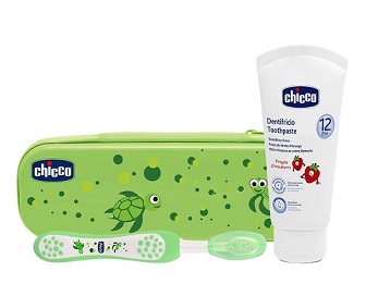 CHICCO SET DENTALE VERDE CON FLUORO - Magnumfarma.it