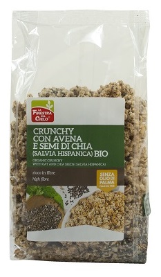 FSC CRUNCHY CON AVENA E SEMI DI CHIA BIO CON OLIO DI GIRASOLE SENZA OLIO DI PALMA 375 G - Magnumfarma.it