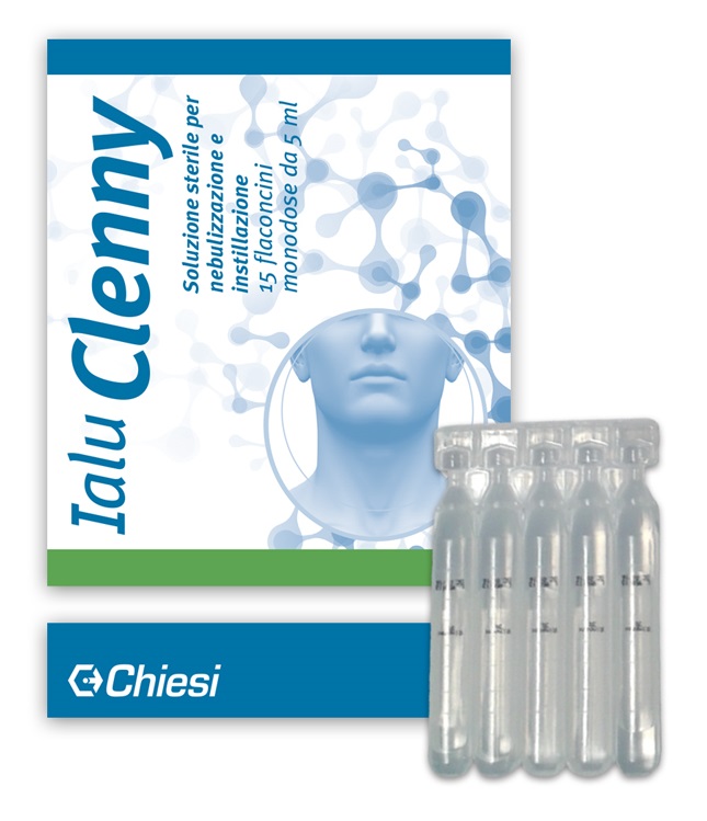 IALU CLENNY 15 FLACONCINI 5 ML SOLUZIONE STERILE PER NEBULIZZAZIONE E INSTILLAZIONE CON ACIDO IALURONICO - Magnumfarma.it