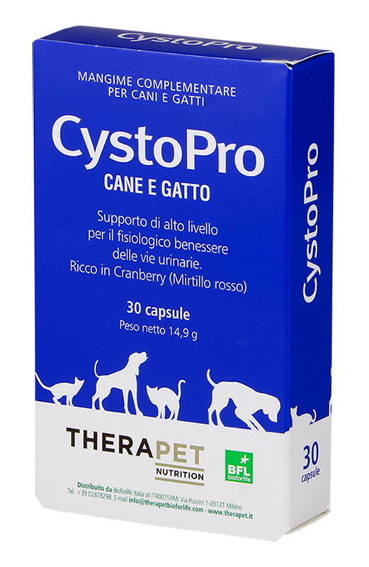 CYSTOPRO THERAPET 30 CAPSULE - Magnumfarma.it