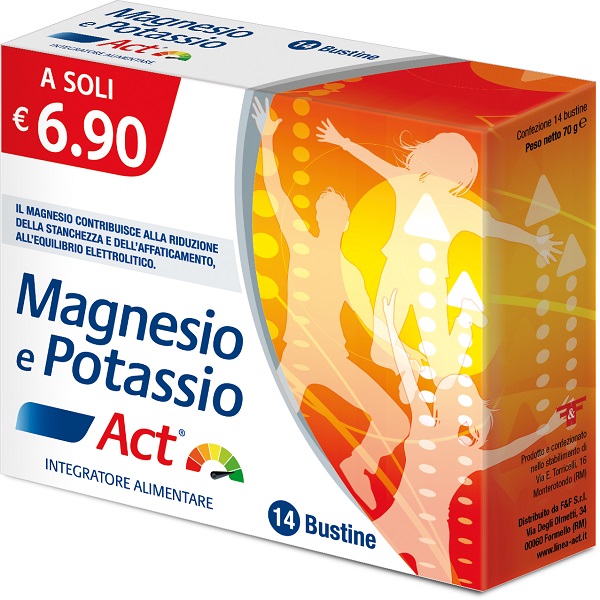 MAGNESIO E POTASSIO ACT 14 BUSTINE - Magnumfarma.it