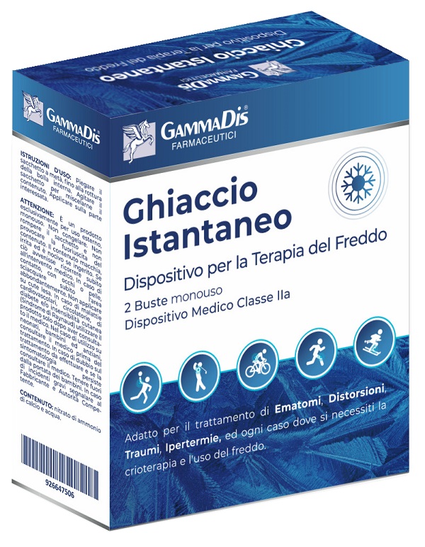 GHIACCIO ISTANTANEO TNT GAMMADIS 2 PEZZI GAMMADIS - Magnumfarma.it