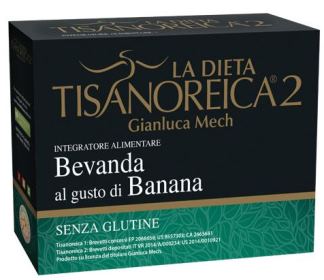 BEVANDA AL GUSTO BANANA 28GX4 CONFEZIONI TISANOREICA 2 BM - Magnumfarma.it