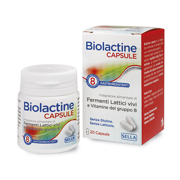 BIOLACTINE FERMENTI + VITAMINE 20 CAPSULE - Magnumfarma.it