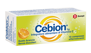 CEBION EFFERVESCENTE VIT C SENZA ZUCCHERO 10 COMPRESSE - Magnumfarma.it