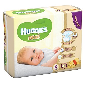 PANNOLINO HUGGIES EXTRA CARE BEBE' BASE 2 24 PEZZI - Magnumfarma.it
