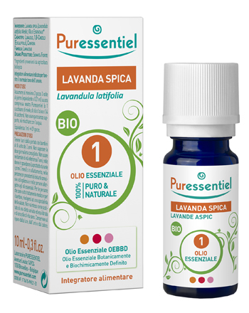 PURESSENTIEL LAVANDA SPICA OLIO ESSENZIALE BIO 10 ML - Magnumfarma.it