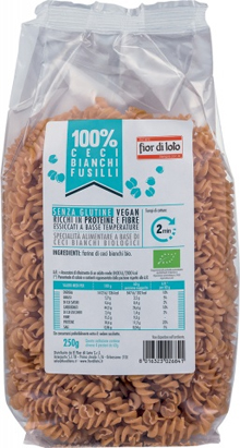 FUSILLI DI CECI BIANCHI BIO 250 G - Magnumfarma.it