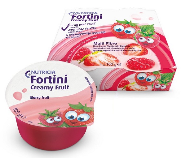 FORTINI CREAMY FRUIT MULTI FIBRE FRUTTI ROSSI 4X100 G - Magnumfarma.it