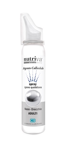 NUTRIVA ARGENTO COLLOIDALE NASO/ORECCHIE 100 ML - Magnumfarma.it