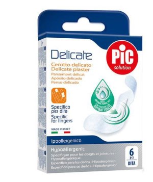 CEROTTO PIC DELICATE DITA ANTIBATTERICO 6 PEZZI - Magnumfarma.it
