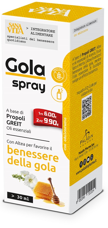 SANAVITA GOLA SPRAY 30 ML - Magnumfarma.it