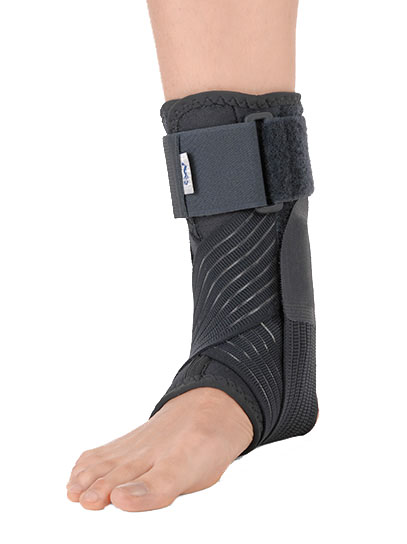 CAVIGLIERA STABILIZZANTE CON BENDAGGIO A 8 FUNZIONALE GRIGIO MEDIUM - Magnumfarma.it