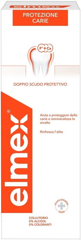 ELMEX PROTEZIONE CARIE COLLUTORIO FLUORURO AMMINICO 400 ML - Magnumfarma.it