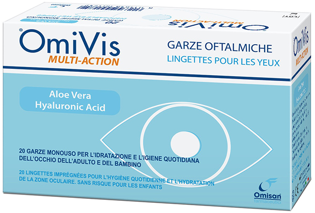 GARZE OFTALMICHE OMIVIS 20 PEZZI - Magnumfarma.it