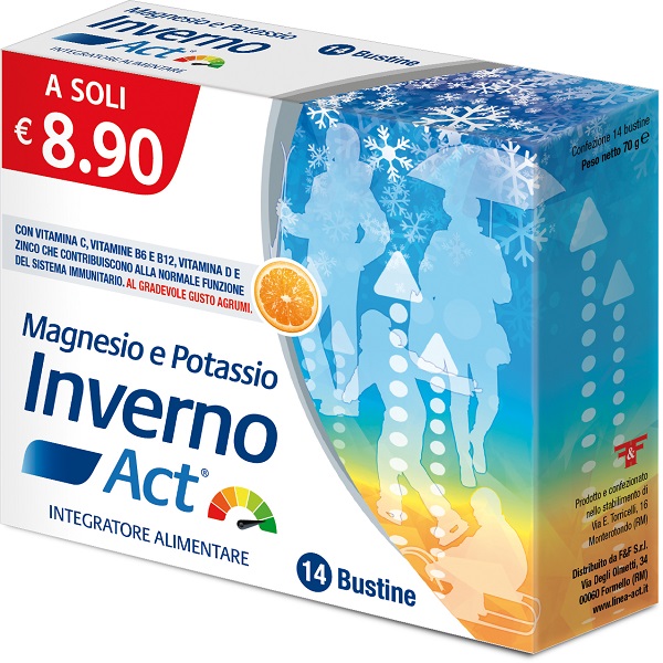 MAGNESIO E POTASSIO INVERNO ACT 14 BUSTINE - Magnumfarma.it