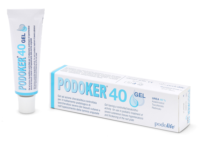 PODOKER 40 GEL AZIONE CHERATOLITICA TUBO DA 30 ML CON APPLICATORE - Magnumfarma.it