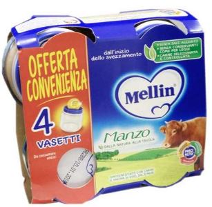 MELLIN OMOGENEIZZATO MANZO 4X80 G - Magnumfarma.it