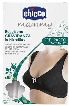 CHICCO MAMMY REGGISENO MICROFIBRA GRAVIDANZA NERO 4C - Magnumfarma.it