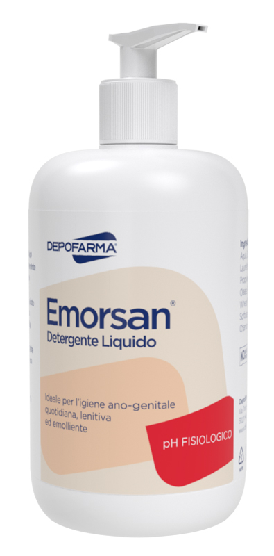 EMORSAN DETERGENTE LIQUIDO IGIENE ANO-GENITALE PH FISIOLOGICO 500 ML - Magnumfarma.it