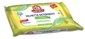 SANO E BELLO SALVIETTE DETERGENTI CITRONELLA 50 PEZZI - Magnumfarma.it