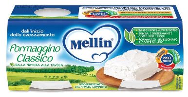 MELLIN BABY FORMAGGINO CLASSICO 2 X 80 G - Magnumfarma.it