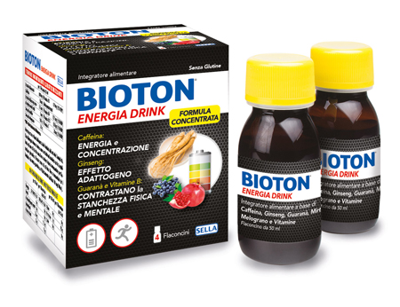 BIOTON ENERGIA DRINK 4 FLACONCINI X 50 ML - Magnumfarma.it