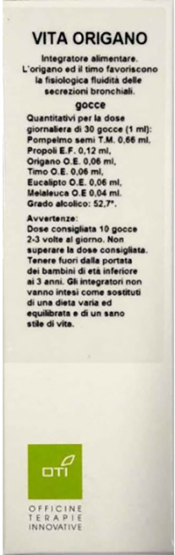 VITA ORIGANO GOCCE 30ML - Magnumfarma.it