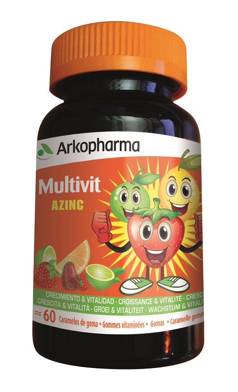 ARKOVITAL MULTIVIT AZINC 60 CARAMELLE GOMMOSE ALLA FRUTTA - Magnumfarma.it