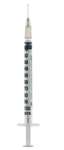 SIRINGA PER INSULINA EXTRAFINE 1ML 100 UI AGO REMOVIBILE 27 GAUGE 0,40X12 MM 1 PEZZO - Magnumfarma.it