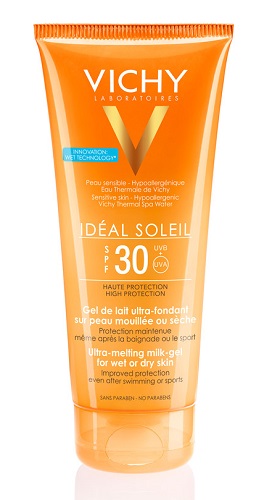 IDEAL SOLEIL GEL WET CORPO SPF30 200 ML - Magnumfarma.it