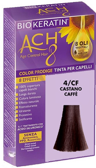 BIOKERATIN ACH8 COLOR PRODIGE 4/CF CASTANO CAFFE' - Magnumfarma.it
