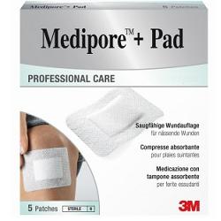 MEDICAZIONE MEDIPORE+PAD 10X10CM 5PEZZI - Magnumfarma.it