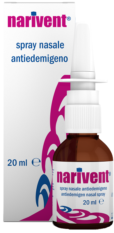 SPRAY NASALE ANTIEDEMIGENO NARIVENT FLACONE 20 ML - Magnumfarma.it