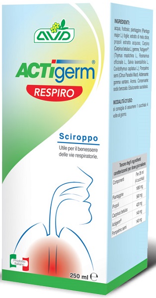 ACTIGERM RESPIRO SCIROPPO 250 ML - Magnumfarma.it